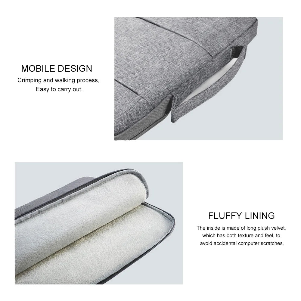 GearTick Laptop Sleeve Case – 12 to 16 Inch Padded Cover for MacBook, HP, Dell & Lenovo (4 Colors)