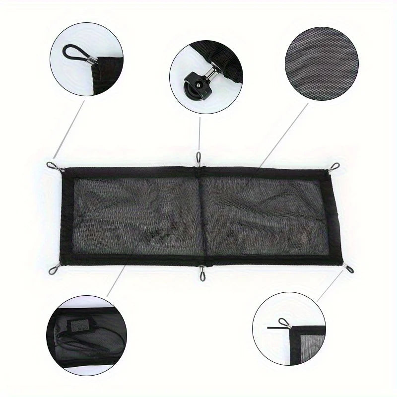 GearTick Under-Desk Cable Management Tray – Mesh Wire Organizer for Home Office & Gaming Setups