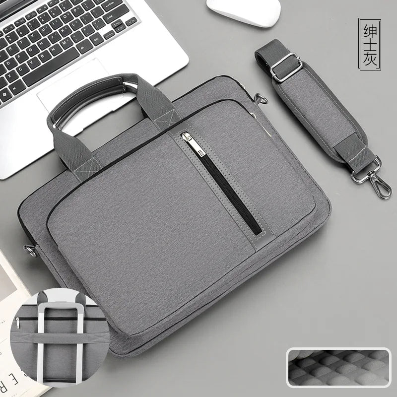 GearTick Laptop Sleeve Bag – Fits 13 to 17.3 Inch Laptops, MacBook, ASUS, Dell & Lenovo (Dark Gray/Black)