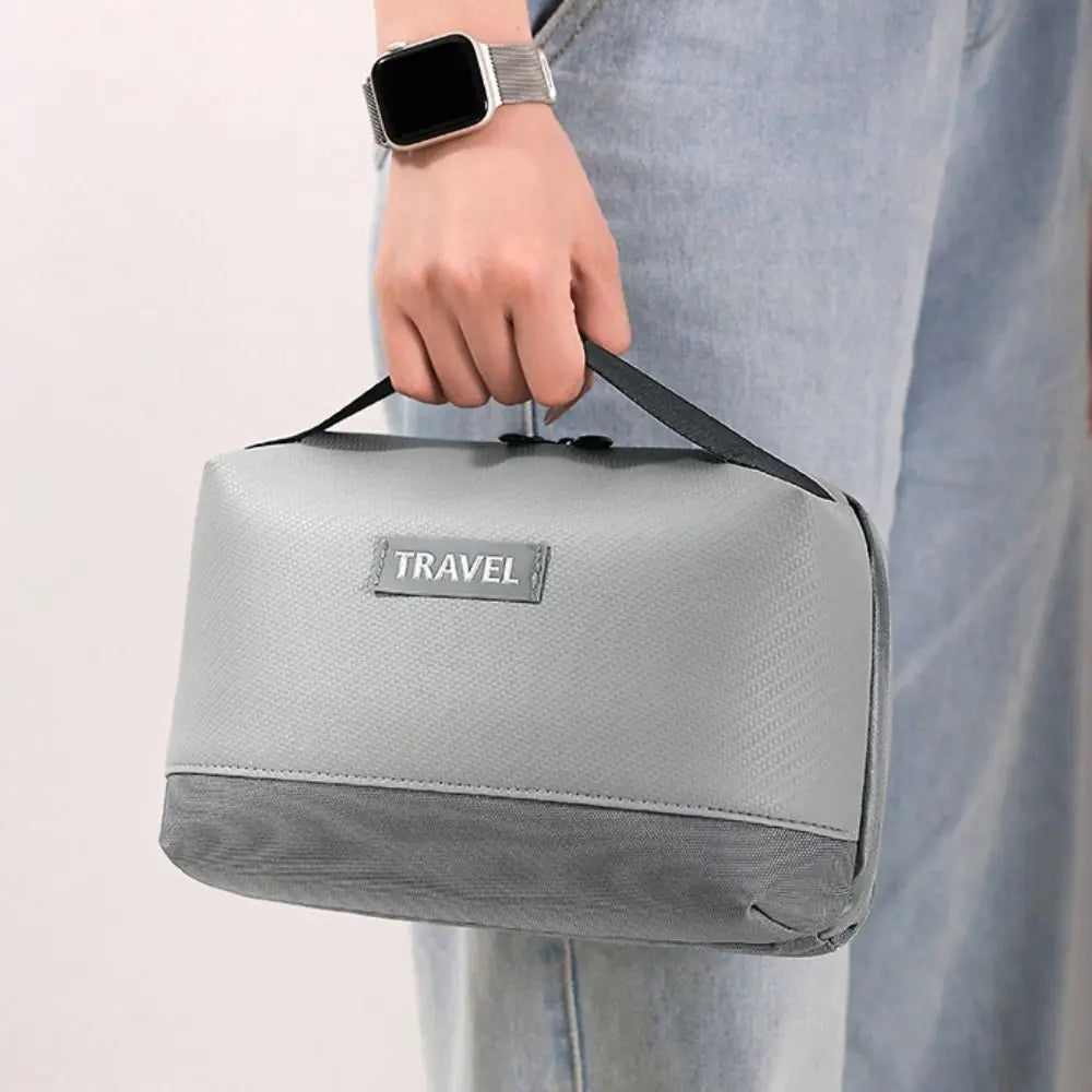 GearTick Tech Organizer Bag – Waterproof Travel Pouch for Cables, Chargers & Accessories