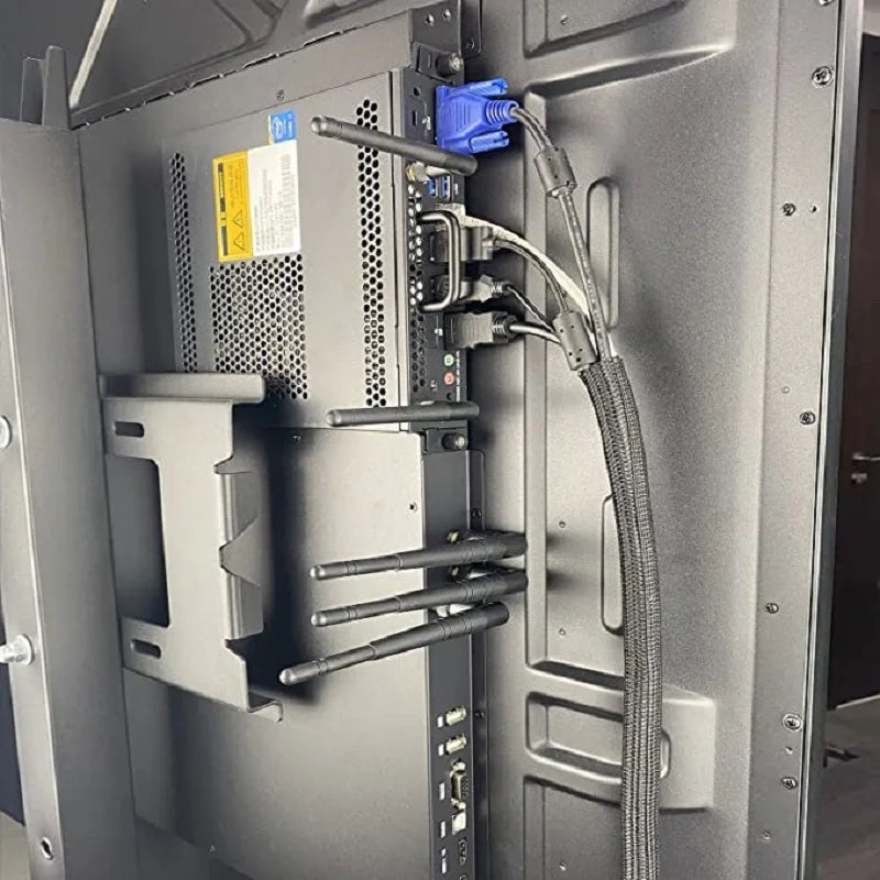 GearTick Braided Cable Sleeve – PET Nylon Wire Organizer for Desk, PC & TV Cable Management (1M, 3M, 5M)