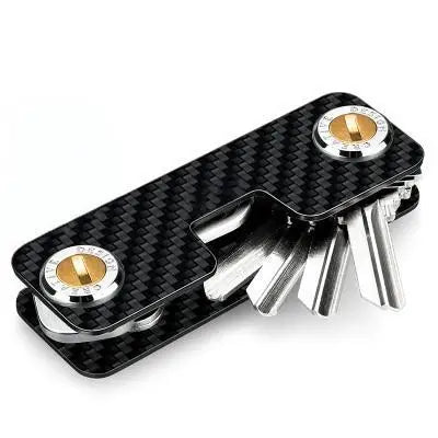 GearTick Smart Metal Key Organizer – Compact Minimalist Keychain Holder for 1-10 Keys with USB & Opener Options