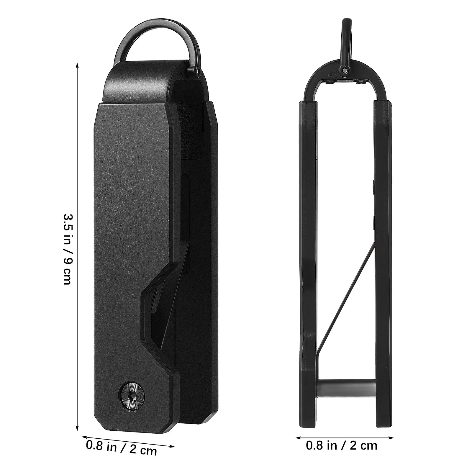 GearTick Metal Key Organizer – Slim Silent Pocket Keychain Holder for 4-8 Keys