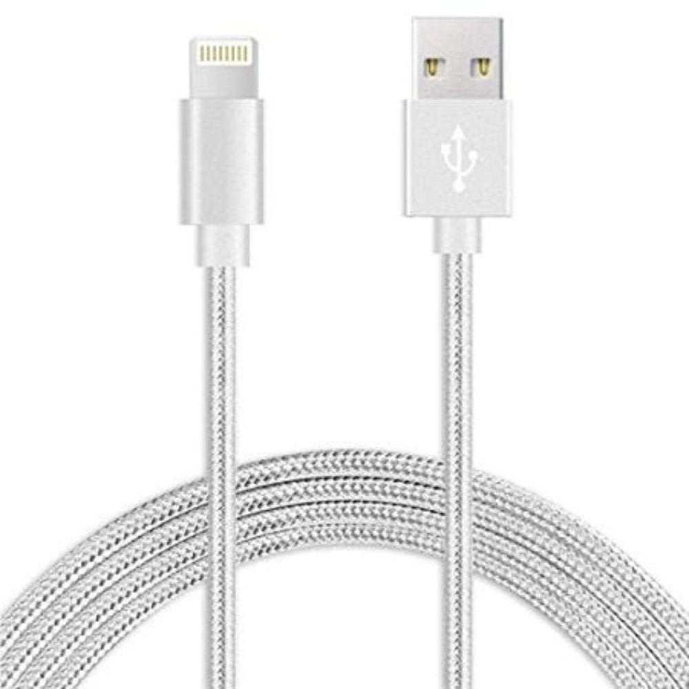 GearTick 10FT Braided Lightning Cable – Fast Charge & Sync for iPhone XS, XR, X & 8 (5 Colors)